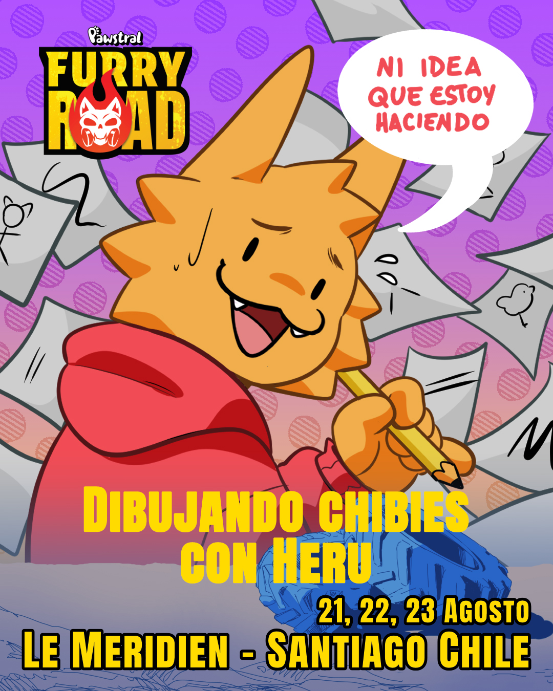 Dibujando chibies con Heru